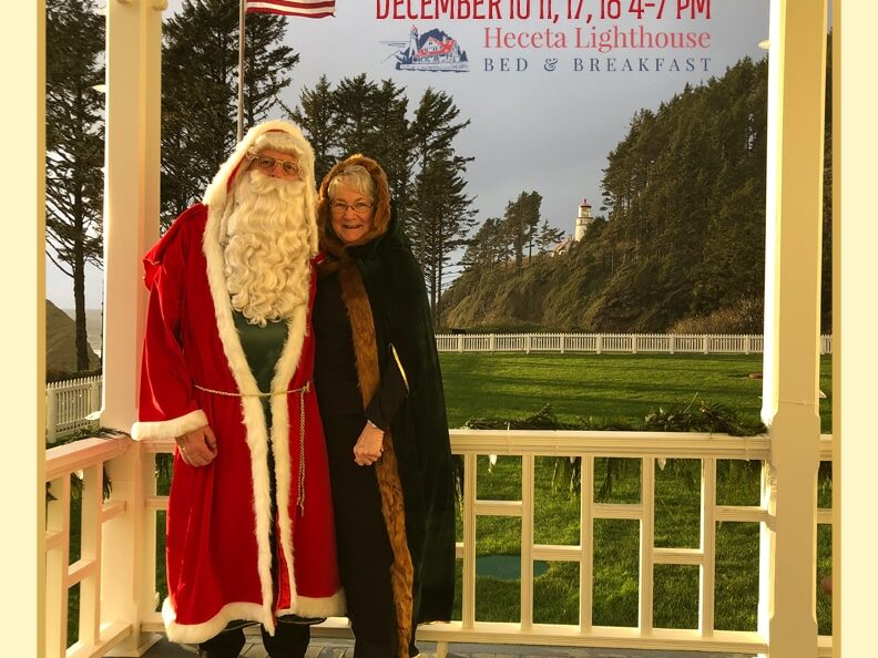 26th Annual Victorian Christmas Open Houses, Heceta Lighthouse B&amp;B